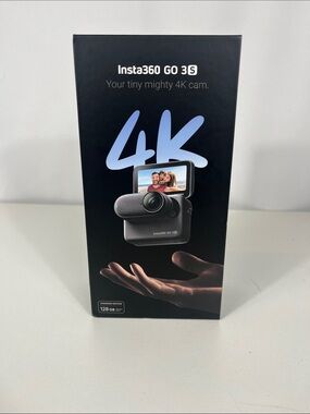 Insta360 GO 3S 4K Action Camera - Black